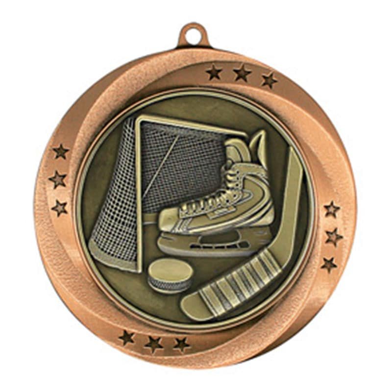 Médaille Hockey Bronze 2.75″ – MMI54910Z