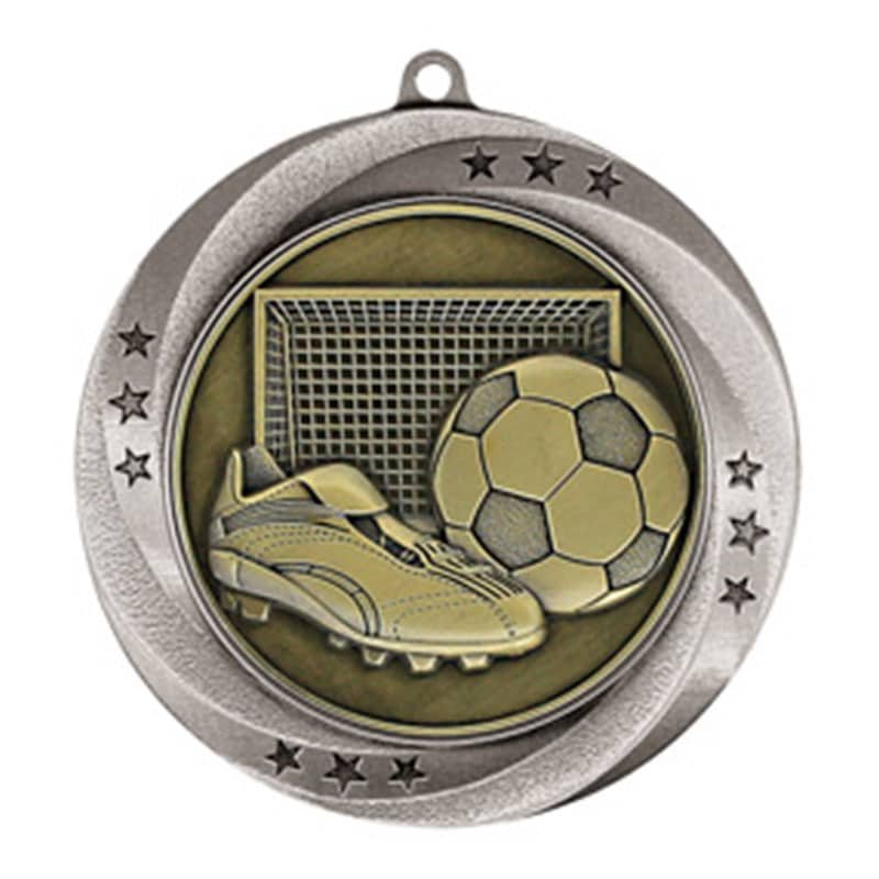 Médaille Soccer Argent 2.75″ – MMI54913S