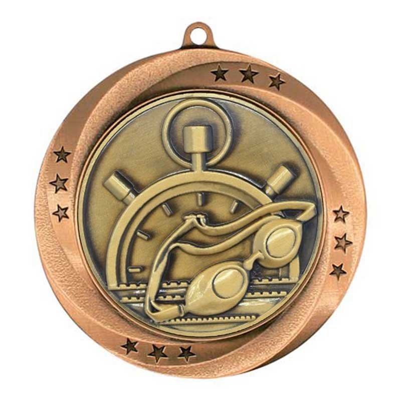 Médaille Natation Bronze 2.75″ – MMI54914Z