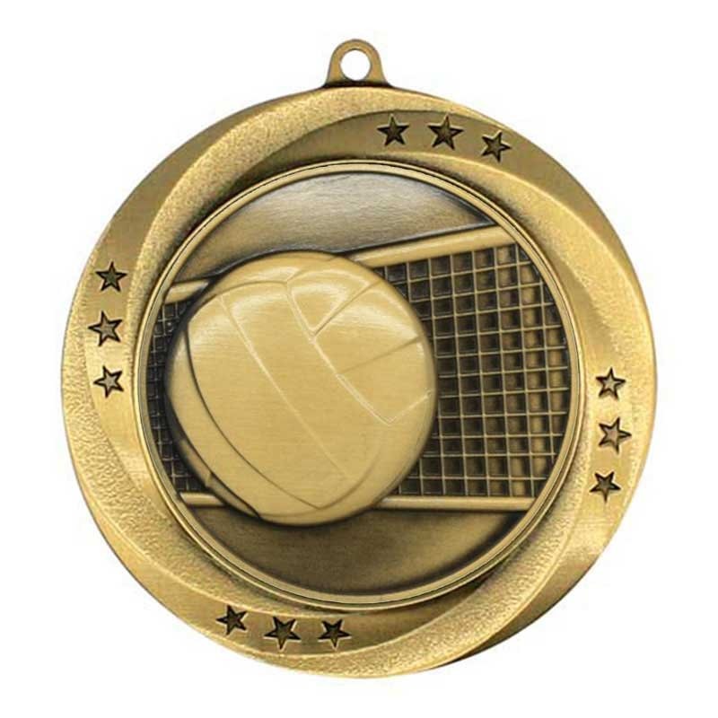 Médaille Volleyball Or 2.75″ – MMI54917G
