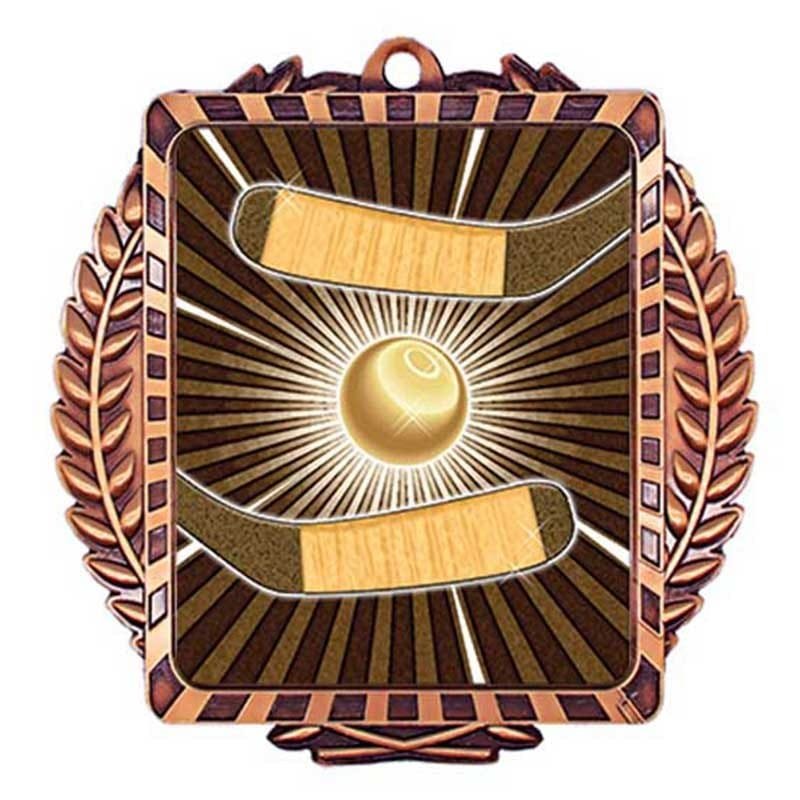 Médaille Dek Hockey Bronze 3.5″ – MML6021Z