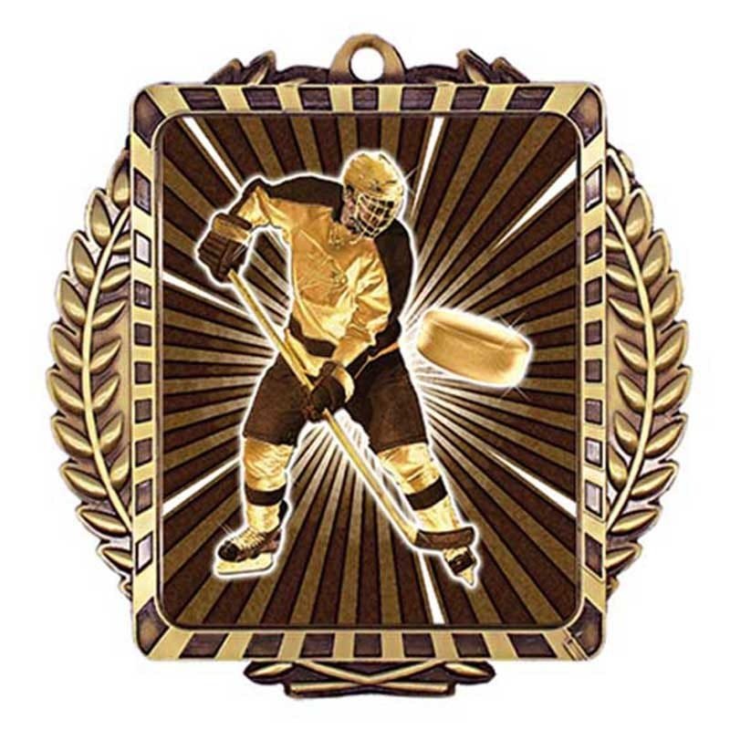 Médaille Hockey Or 3.5″ – MML6054G