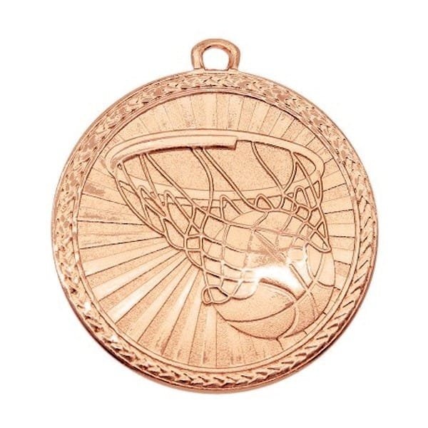 Médaille Basketball Bronze 2″ – MSB1003Z