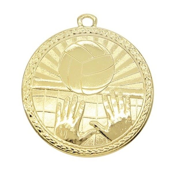 Médaille Volleyball Or 2″ – MSB1017G