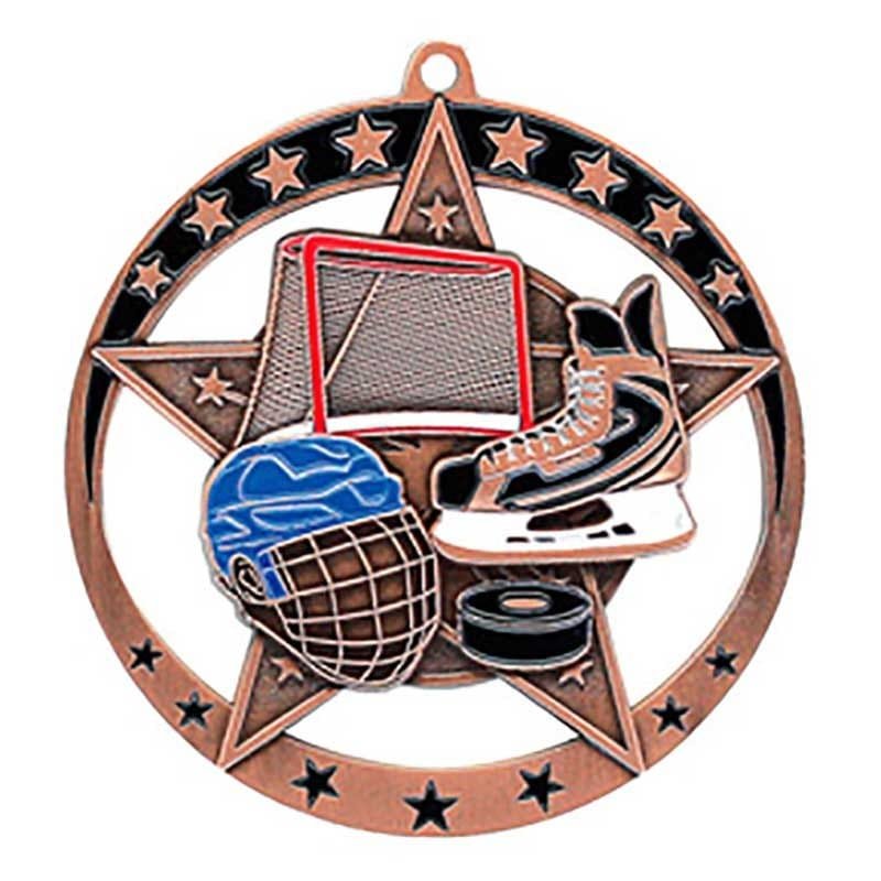 Médaille Hockey Bronze 2.75″ – MSE631Z