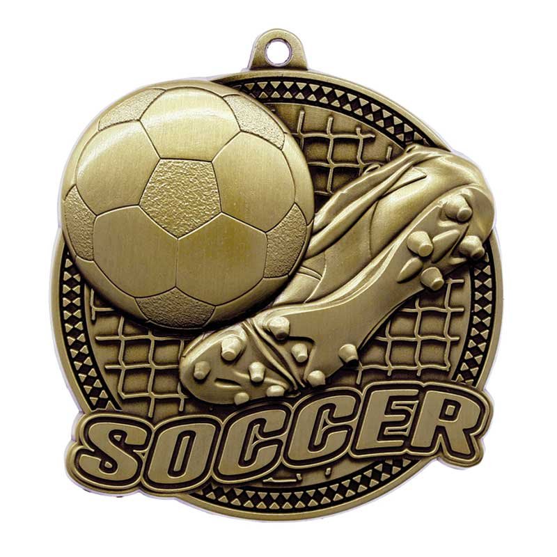 Médaille Soccer Or 2.25″ – MSK13G