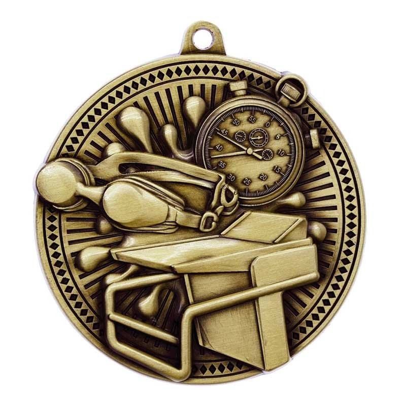 Médaille Natation Or 2.25″ – MSK14G