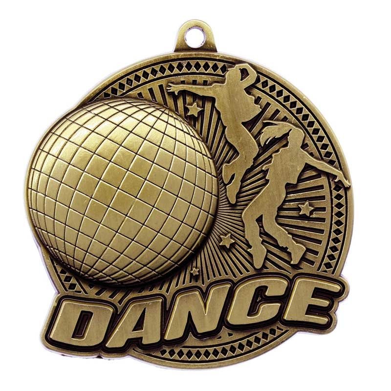 Médaille Danse Or 2.25″ – MSK54G