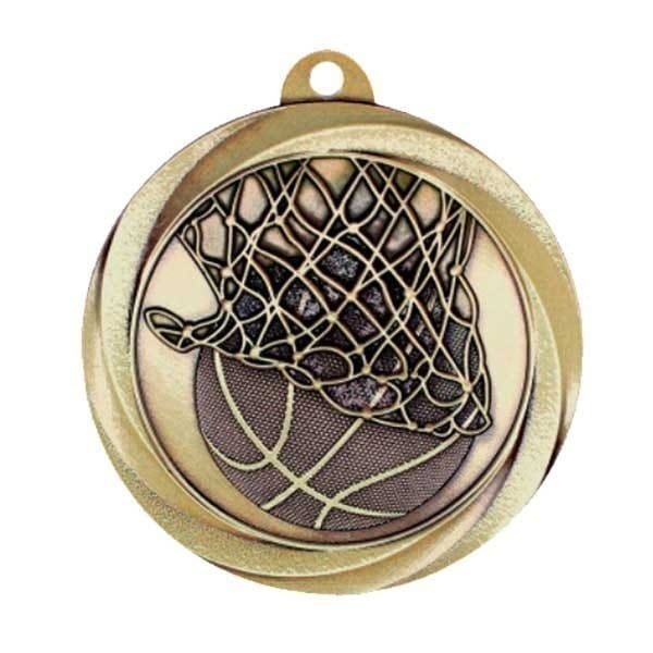 Médaille Basketball Or Junior 2″ – MSL1003G