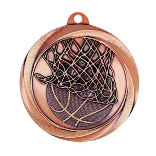 Médaille Basketball Bronze Junior 2″ – MSL1003Z