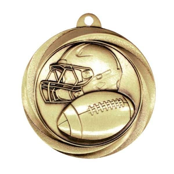 Médaille Football Or Junior 2″ – MSL1006G