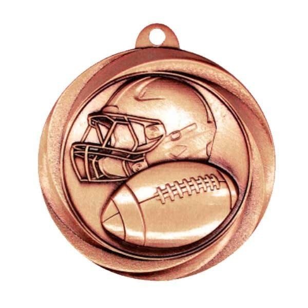 Médaille Football Bronze Junior 2″ – MSL1006Z
