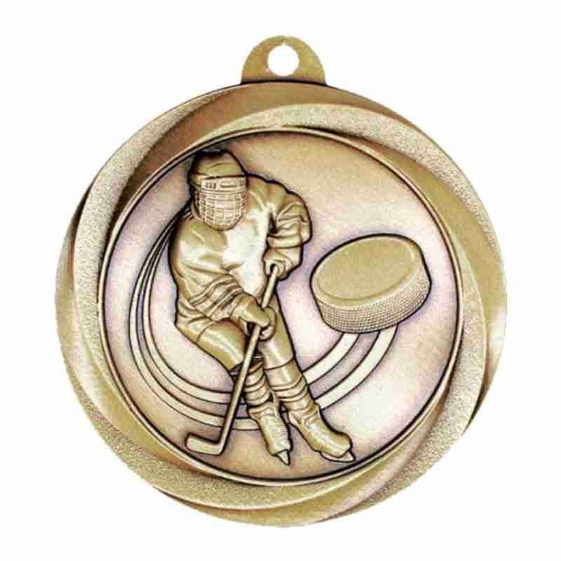 Médaille Hockey Or Junior 2″ – MSL1010G