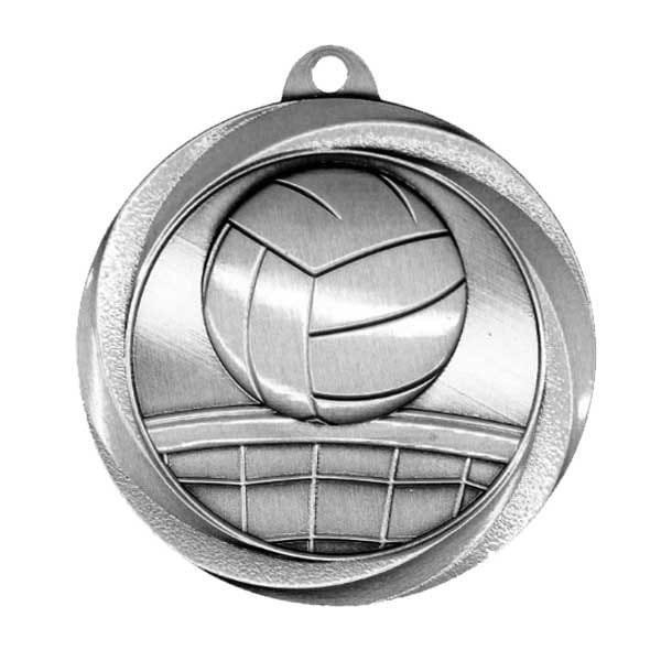 Médaille Volleyball Argent Junior 2″ – MSL1017S