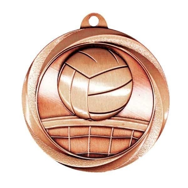 Médaille Volleyball Bronze Junior 2″ – MSL1017Z