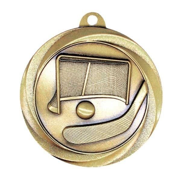 Médaille Dek Hockey Or Junior 2″ – MSL1021G