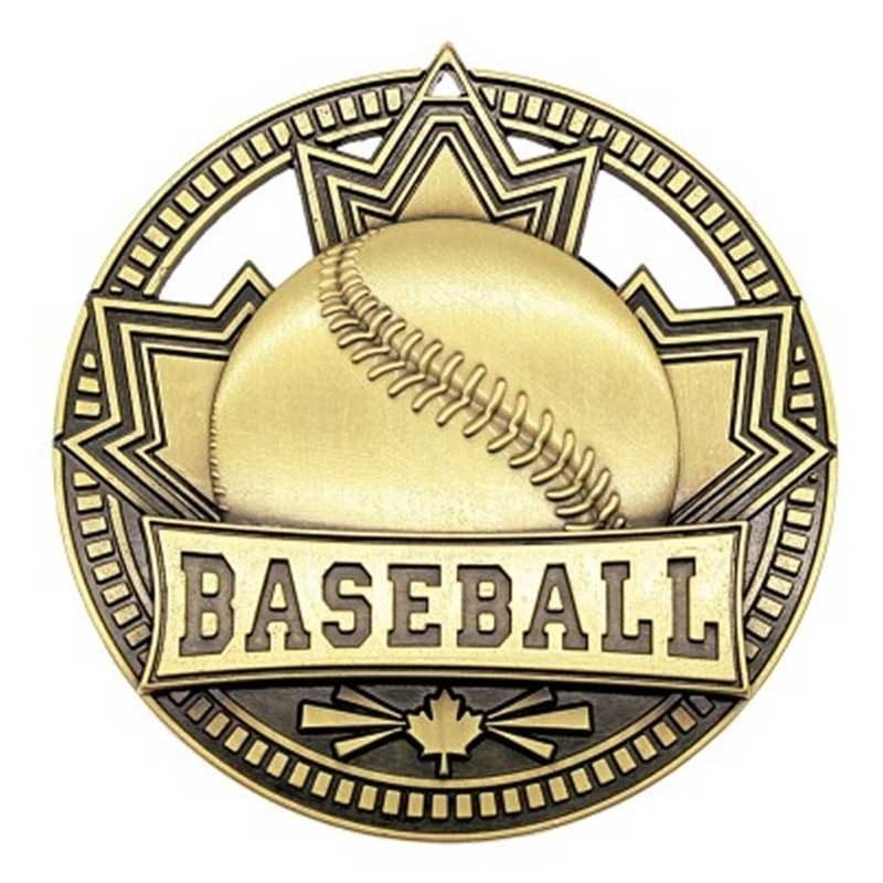 Médaille Baseball Or 2.75″ – MSN502G