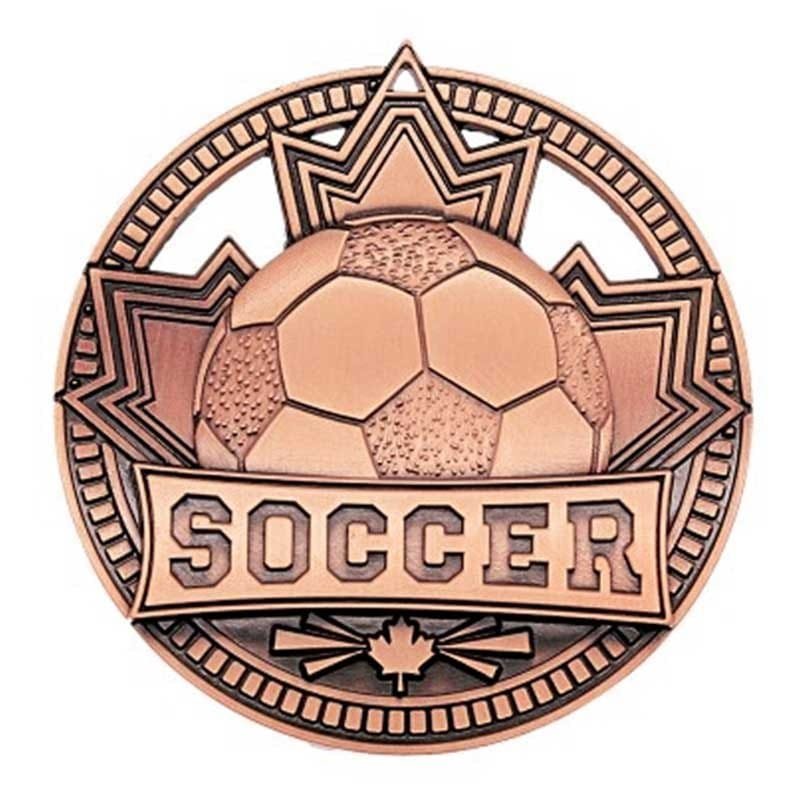 Médaille Soccer Bronze 2.75″ – MSN513Z