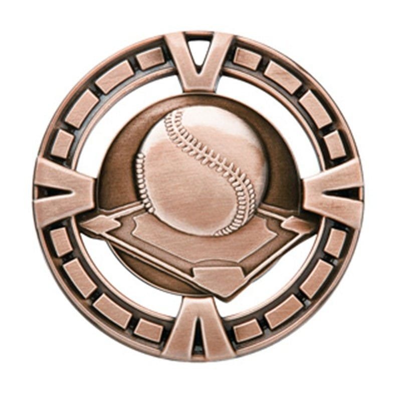 Médaille Baseball Bronze 2.5″ – MSP402Z