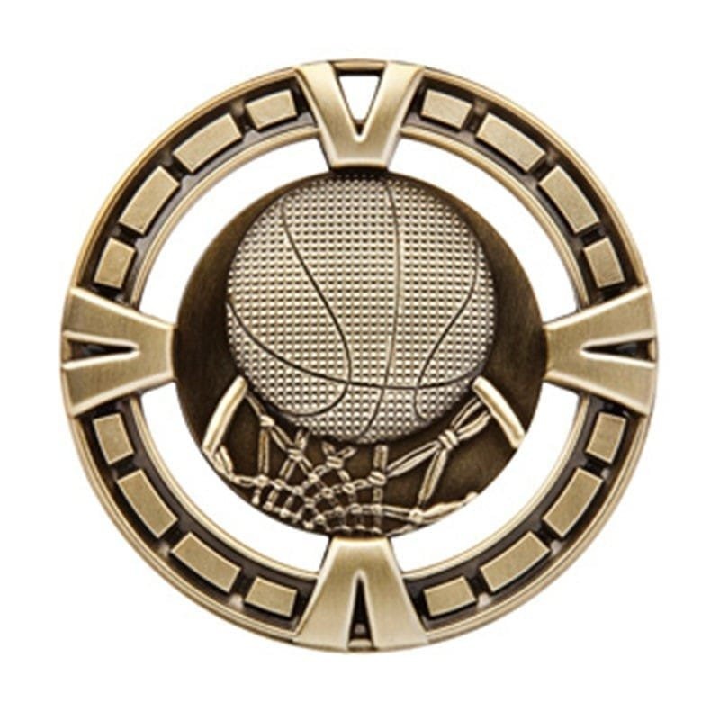 Médaille Basketball Or 2.5″ – MSP403G
