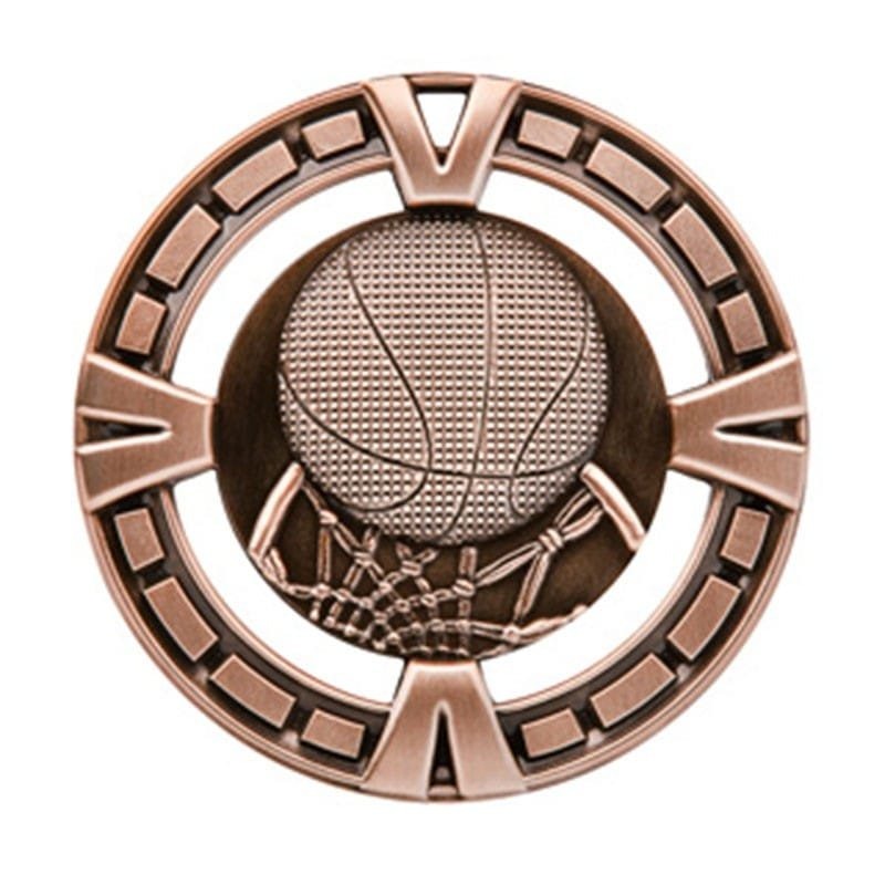 Médaille Basketball Bronze 2.5″ – MSP403Z