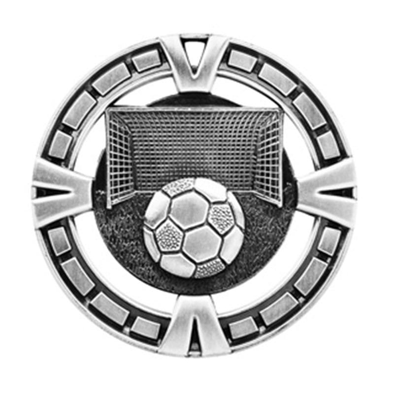 Médaille Soccer Argent 2.5″ – MSP413S