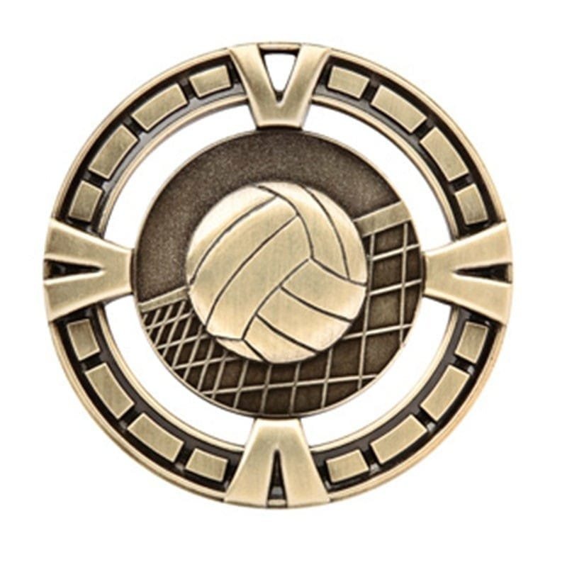 Médaille Volleyball Or 2.5″ – MSP417G