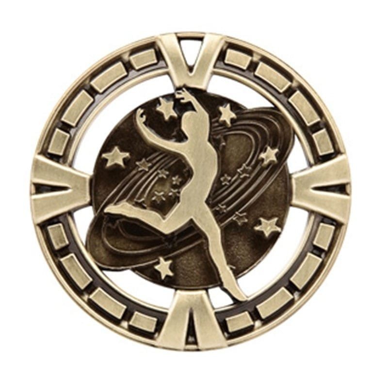 Médaille Danse Or 2.5″ – MSP452G