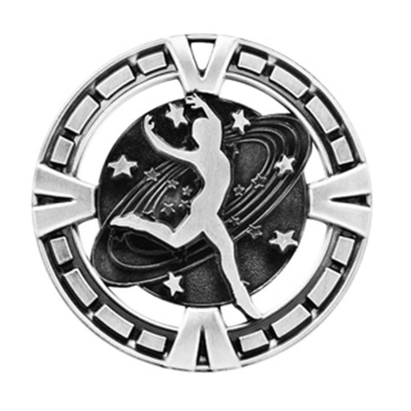 Médaille Danse Argent 2.5″ – MSP452S