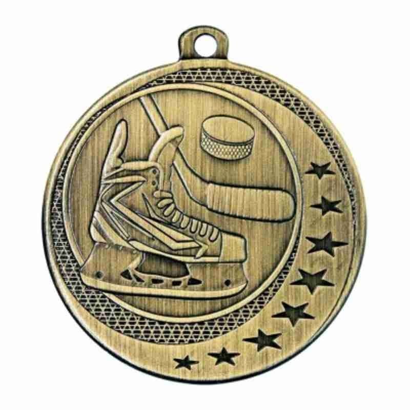 Médaille Hockey Junior Or 2″ – MSQ10G