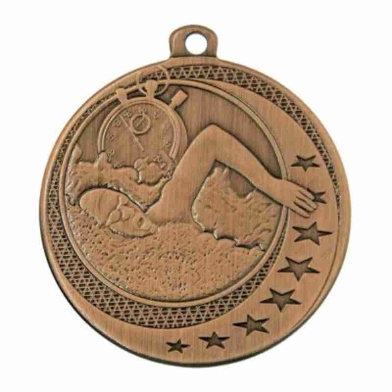 Médaille Natation Junior Bronze 2″ – MSQ14Z
