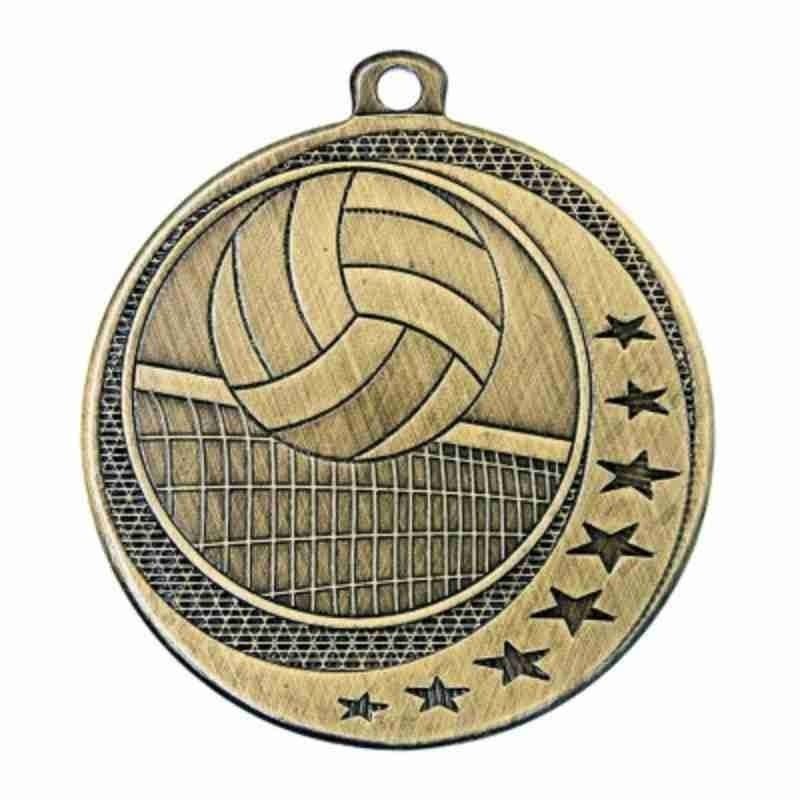 Médaille Volleyball Junior Or 2″ – MSQ17G