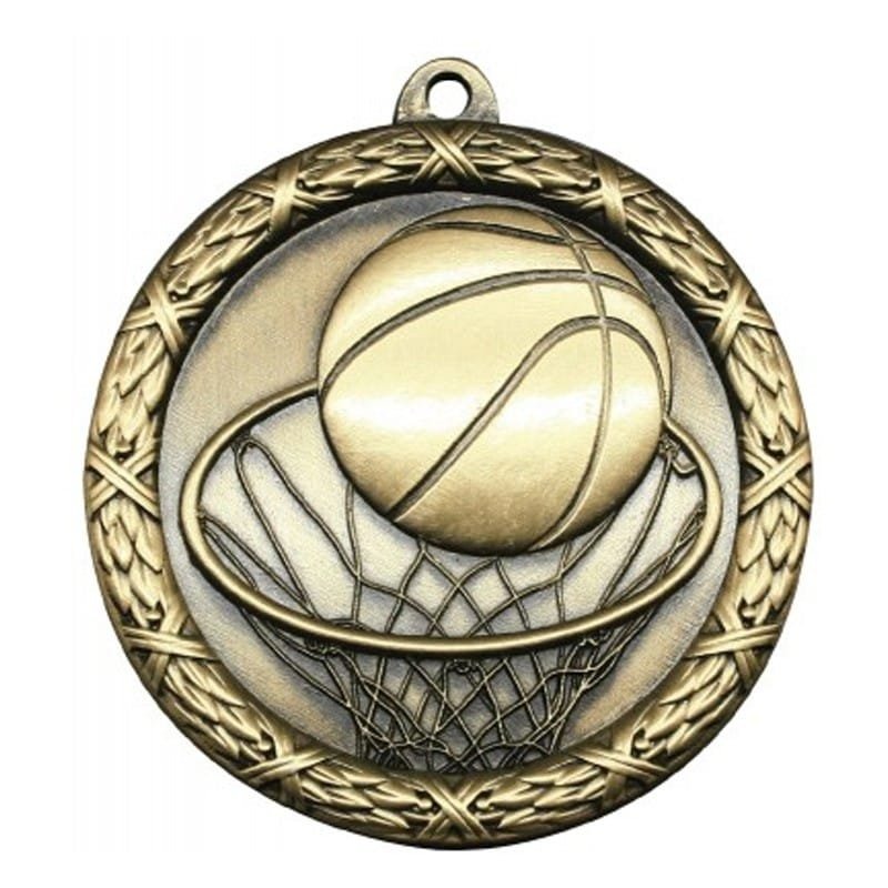 Médaille Basketball Or 2.5″ – MST403G