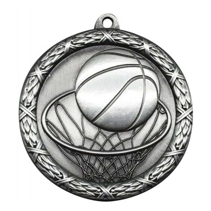Médaille Basketball Argent 2.5″ – MST403S