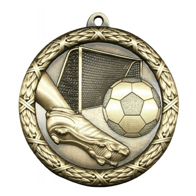 Médaille Soccer Or 2.5″ – MST413G