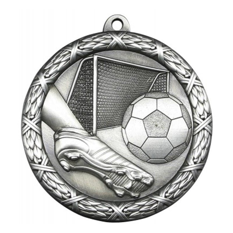 Médaille Soccer Argent 2.5″ – MST413S