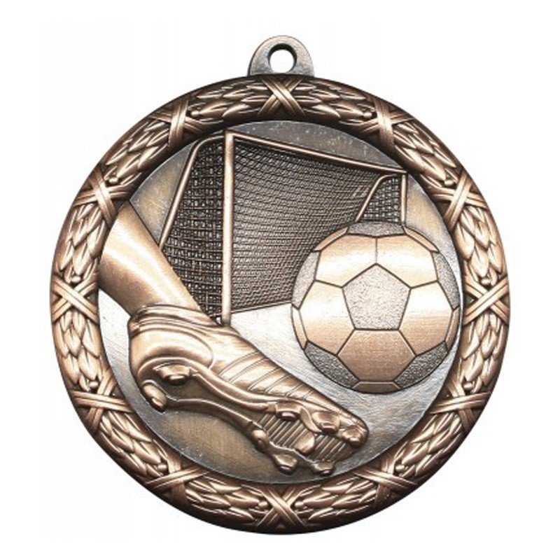 Médaille Soccer Bronze 2.5″ – MST413Z
