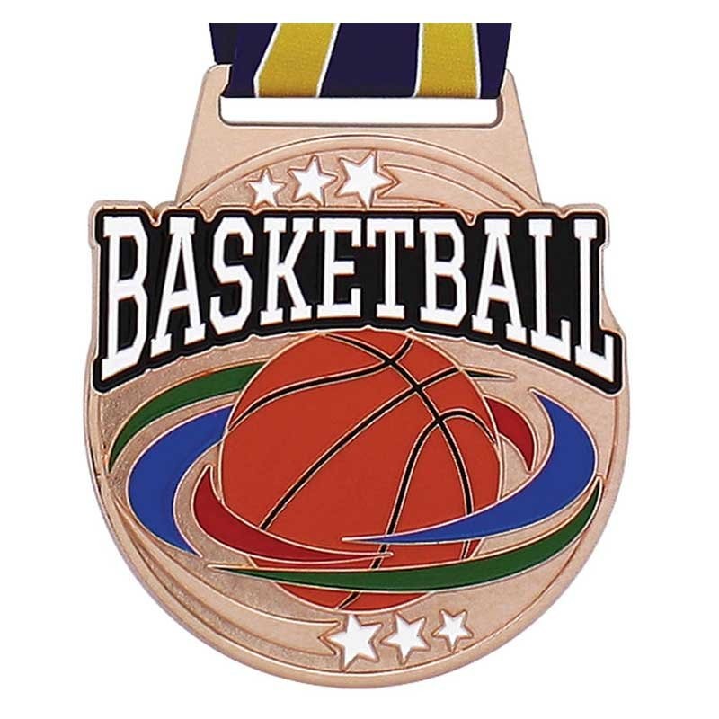 Médaille Basketball Bronze 3″ – MSX903Z