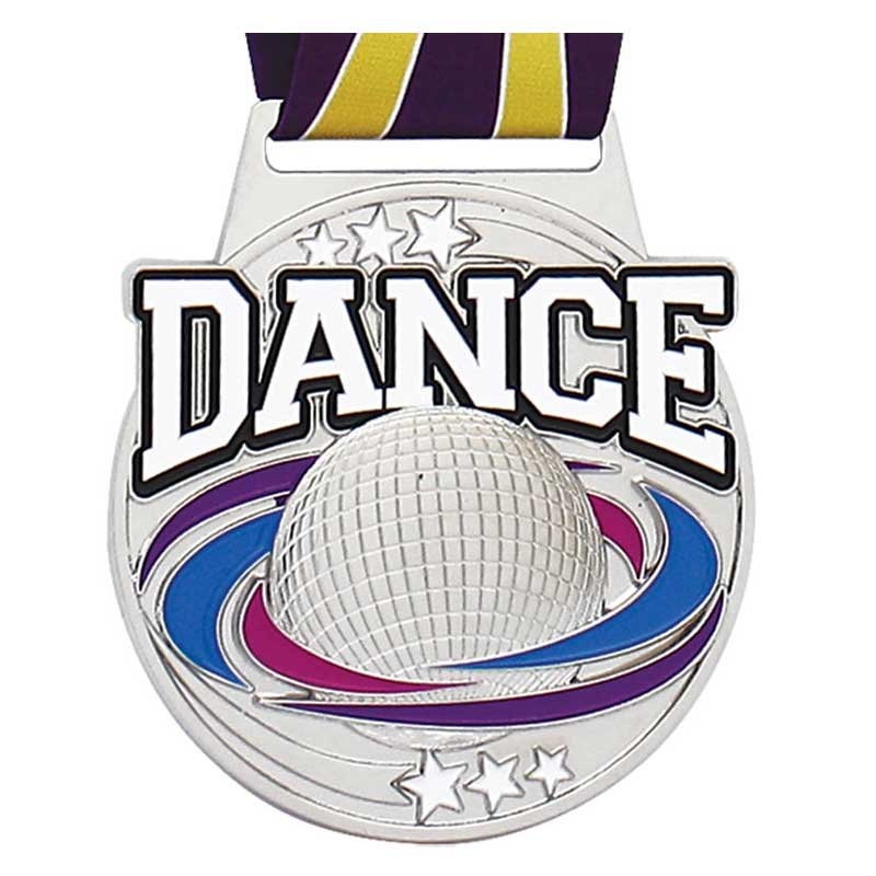 Médaille Danse Argent 3″ – MSX954S