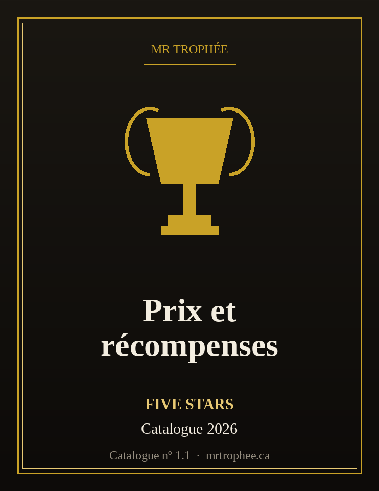 Catalogue nº 1.1 (FiveStars)