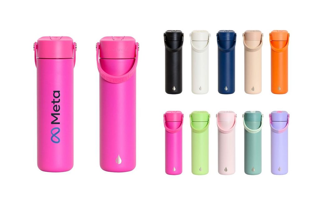 Bouteille Elemental® Primaire 24 oz - Acier inoxydable - Isolation sous vide - Sans BPA - Sans plomb