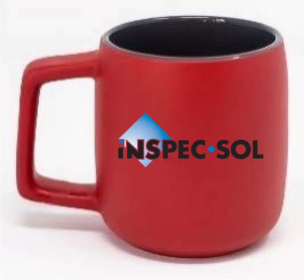 Tasse céramique Spartan 14 oz personnalisée - 5 couleurs
