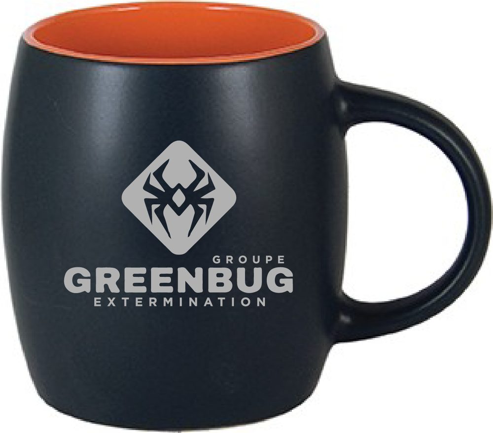 Tasse en céramique en forme de baril Robusto 14 oz / 398ml