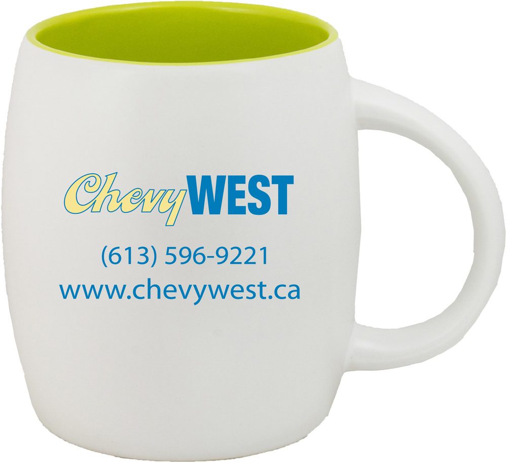 Tasse en céramique en forme de baril Rainier 14 oz / 398ml