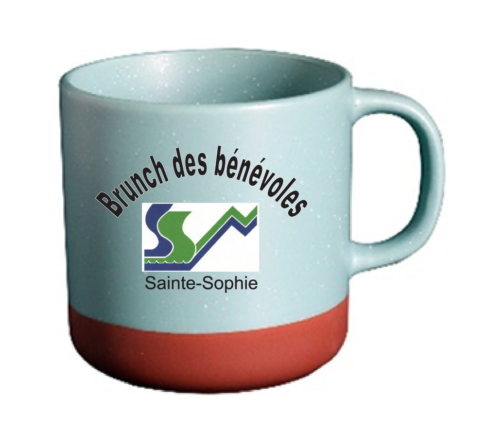 Tasse en céramique finition granit Phoenix 13 oz.