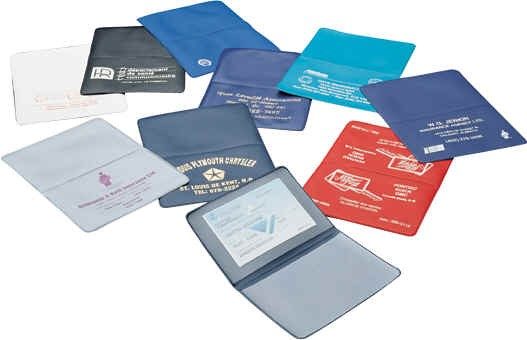 Porte-permis à trois volets