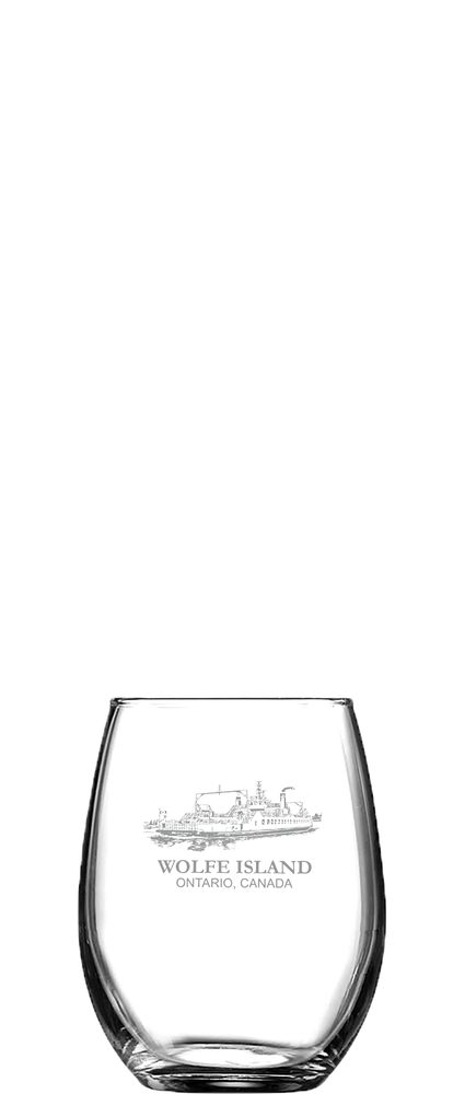 Verre sans-pied Stemless 9 oz. / 270ml.