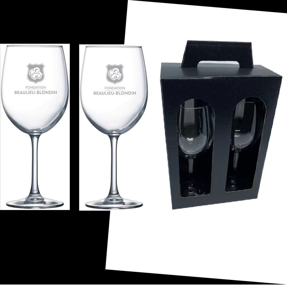 Ensemble cadeau - Verre à vin Alto 12 oz.