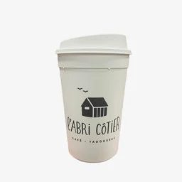 Tasse à café réutilisable personnalisée format 13,5oz