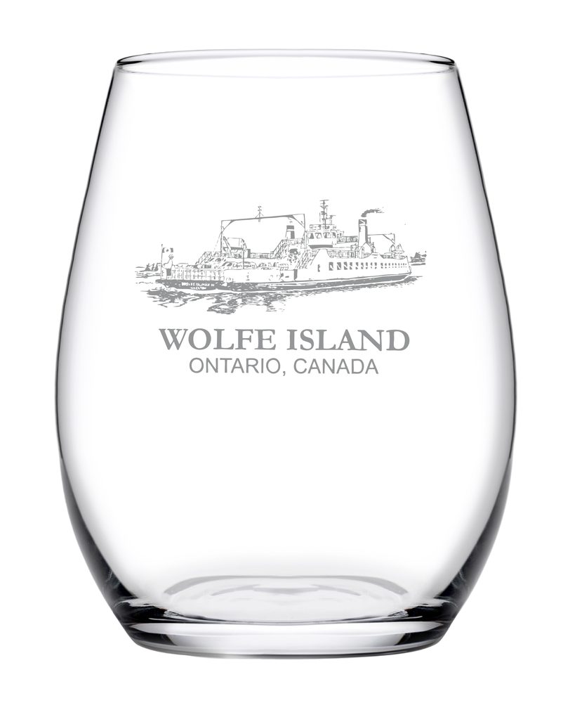 Verre sans-pied Amber 15 oz.
